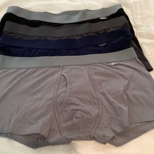 Men's Gray Boxer Briefs - Pack of 4. F